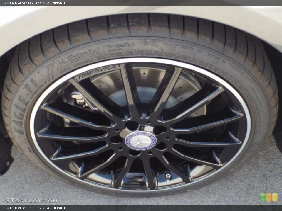 2014 Mercedes-Benz CLA Edition 1 Wheel and Tire Photo #86428724