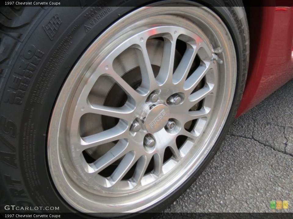 1997 Chevrolet Corvette Custom Wheel and Tire Photo #86435475