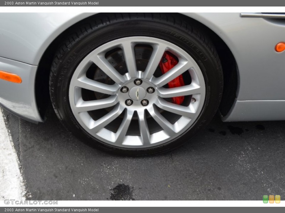 2003 Aston Martin Vanquish  Wheel and Tire Photo #86443281