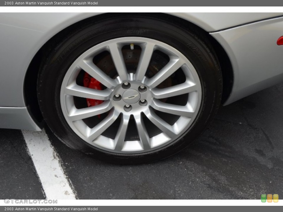 2003 Aston Martin Vanquish  Wheel and Tire Photo #86443392