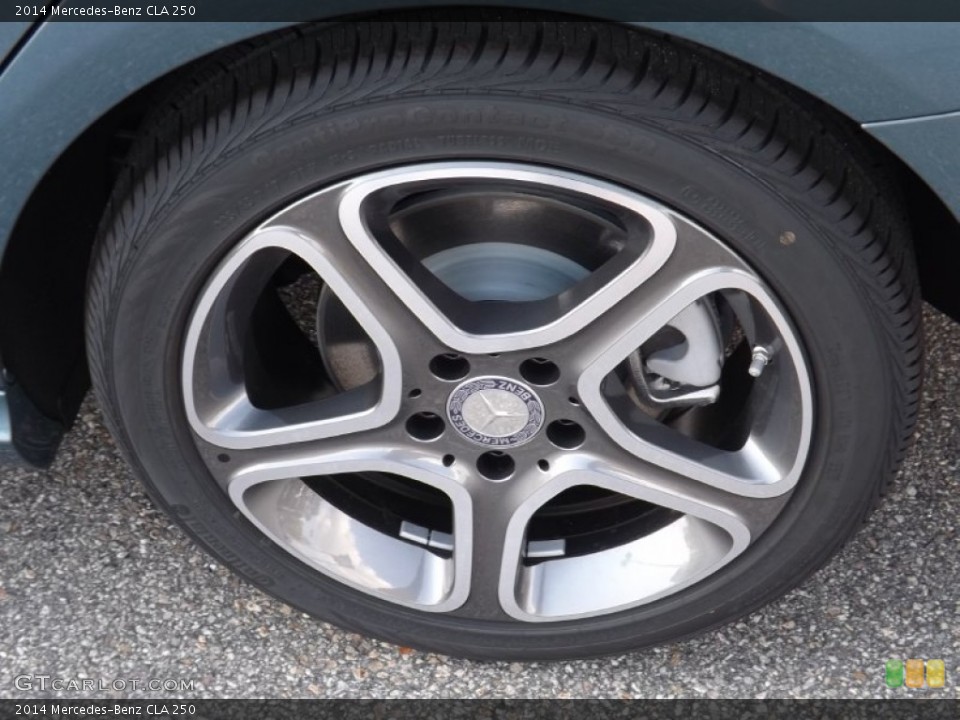 2014 Mercedes-Benz CLA 250 Wheel and Tire Photo #86443410