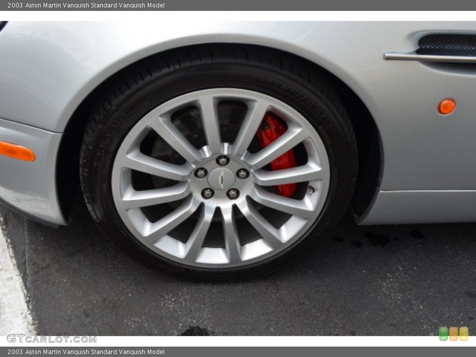2003 Aston Martin Vanquish  Wheel and Tire Photo #86443431