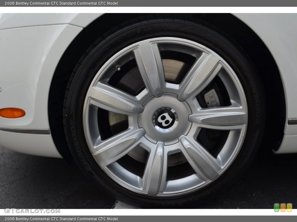 2008 Bentley Continental GTC  Wheel and Tire Photo #86443782