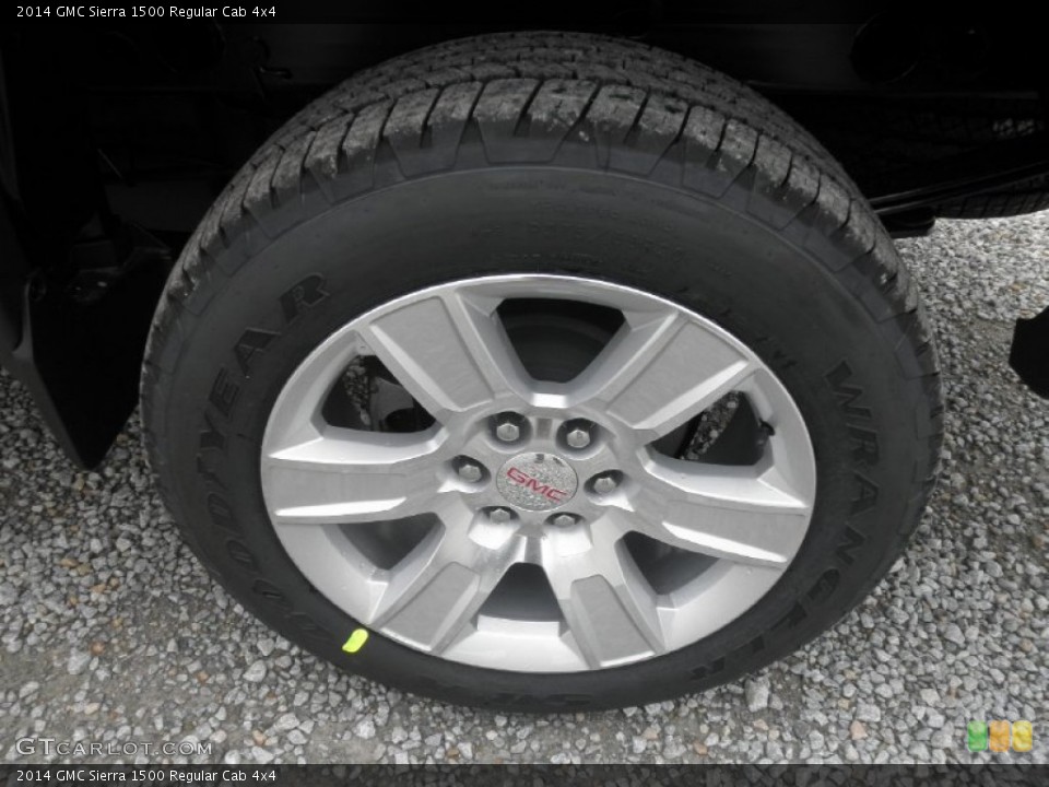 2014 GMC Sierra 1500 Regular Cab 4x4 Wheel and Tire Photo #86444418