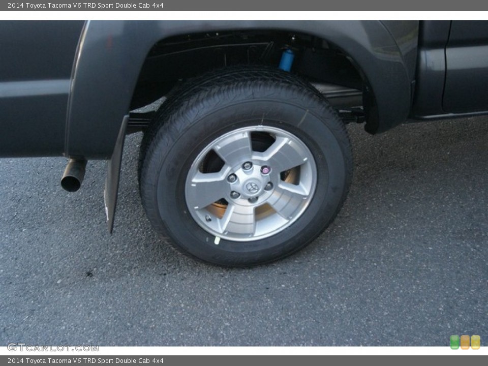 2014 Toyota Tacoma V6 TRD Sport Double Cab 4x4 Wheel and Tire Photo #86448844