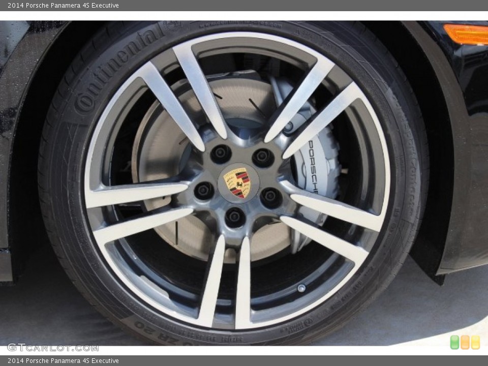 2014 Porsche Panamera 4S Executive Wheel and Tire Photo #86455785