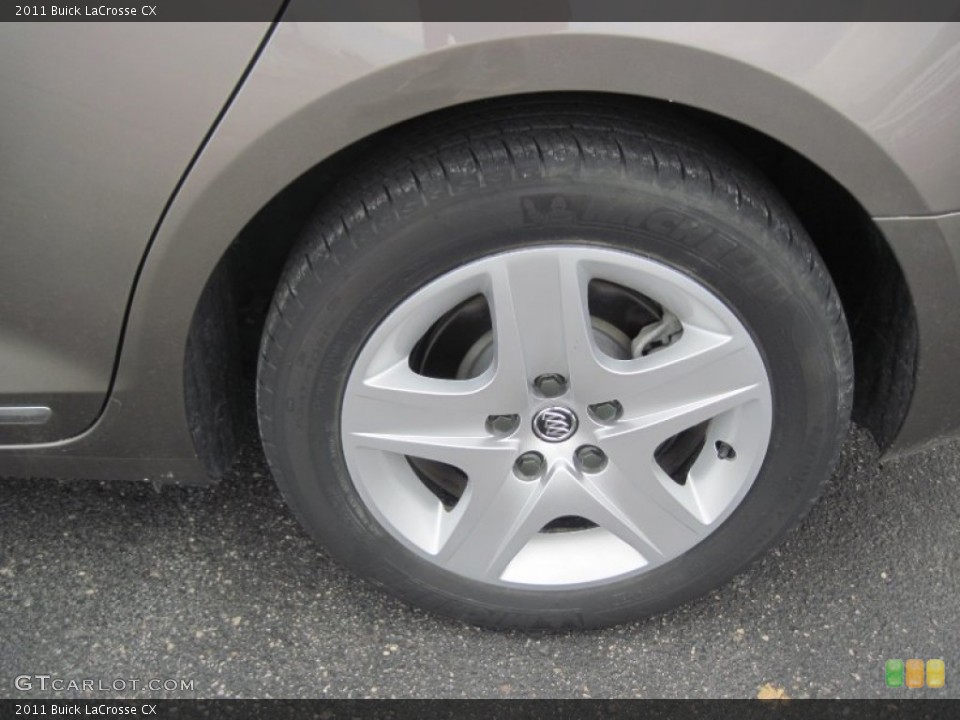 2011 Buick LaCrosse CX Wheel and Tire Photo #86457081