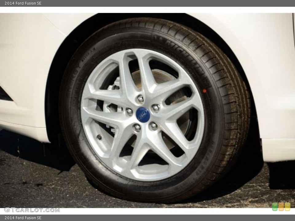 2014 Ford Fusion SE Wheel and Tire Photo #86458500