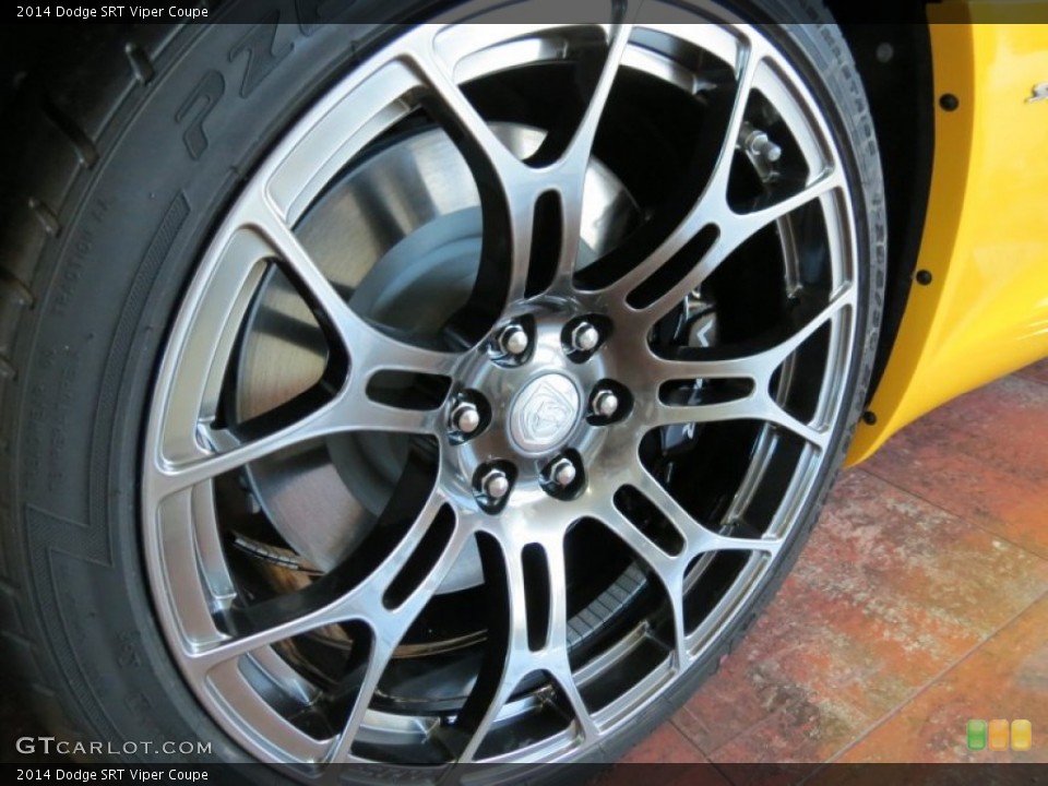 2014 Dodge SRT Viper Coupe Wheel and Tire Photo #86459373