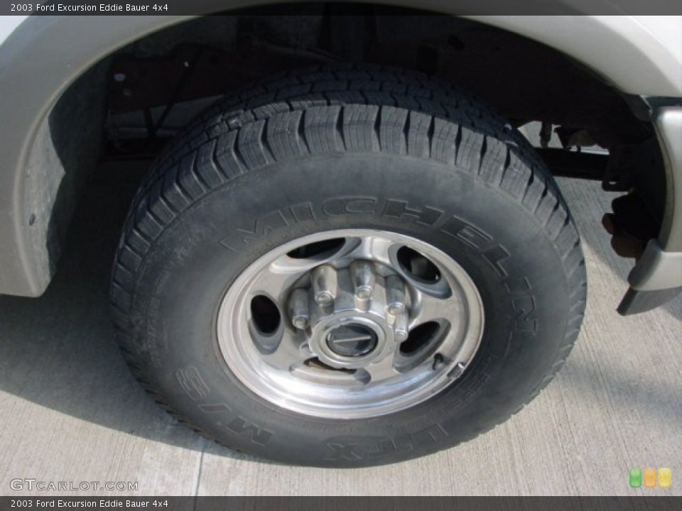 2003 Ford Excursion Eddie Bauer 4x4 Wheel and Tire Photo #86460699