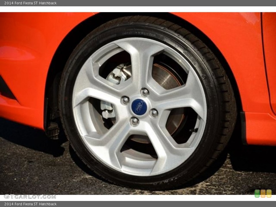2014 Ford Fiesta ST Hatchback Wheel and Tire Photo #86464437