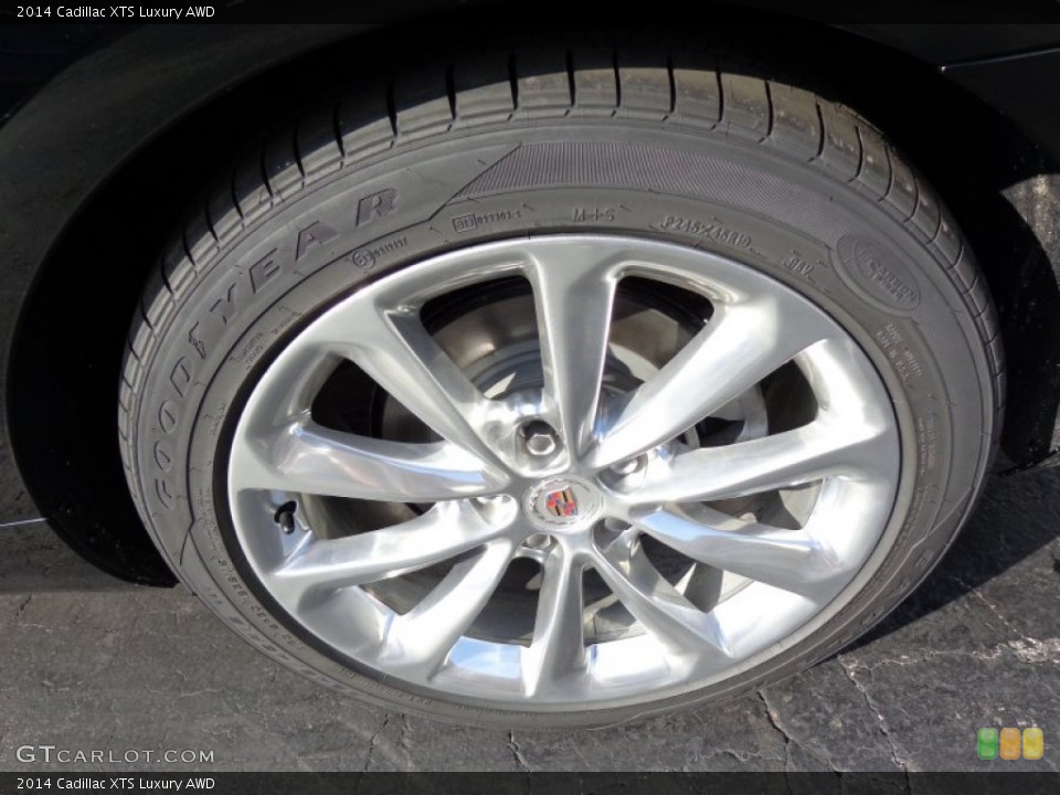 2014 Cadillac XTS Luxury AWD Wheel and Tire Photo #86465091