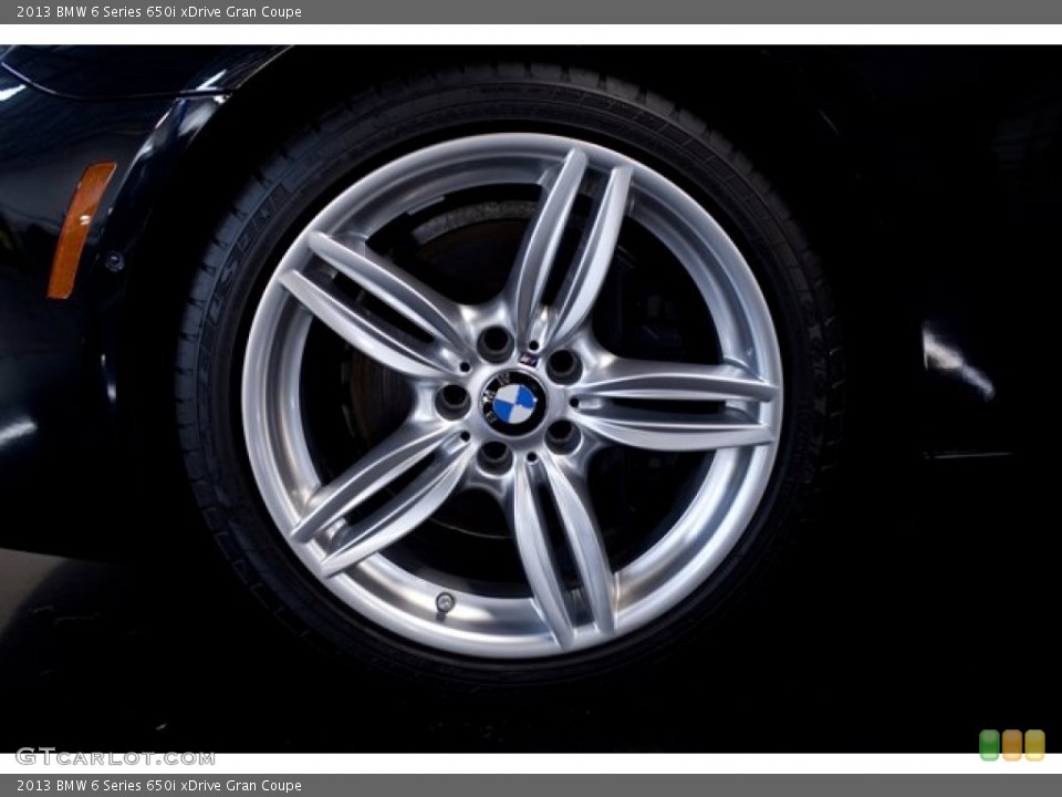 2013 BMW 6 Series 650i xDrive Gran Coupe Wheel and Tire Photo #86481534
