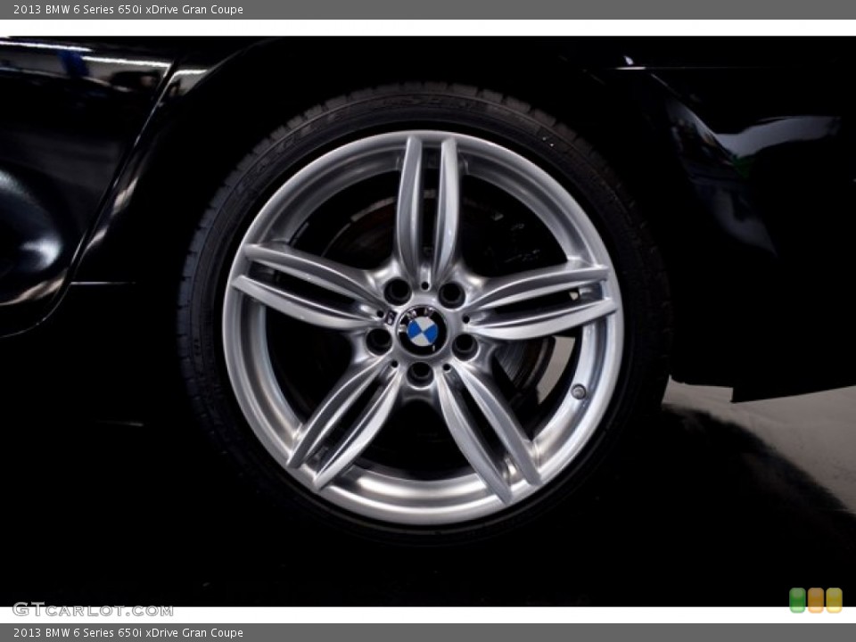 2013 BMW 6 Series 650i xDrive Gran Coupe Wheel and Tire Photo #86481573
