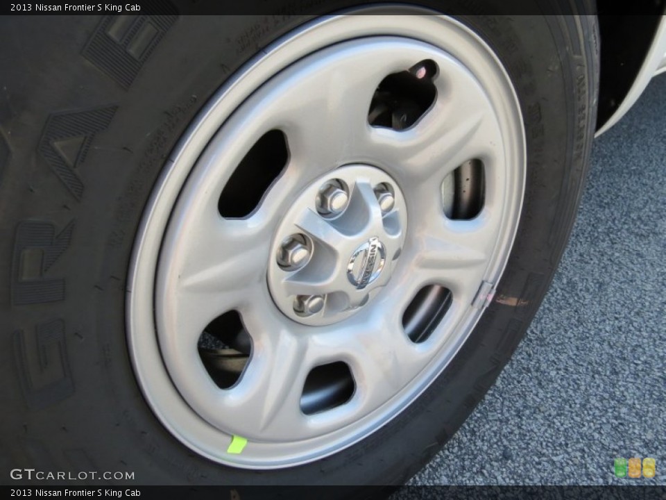 2013 Nissan Frontier S King Cab Wheel and Tire Photo #86498148