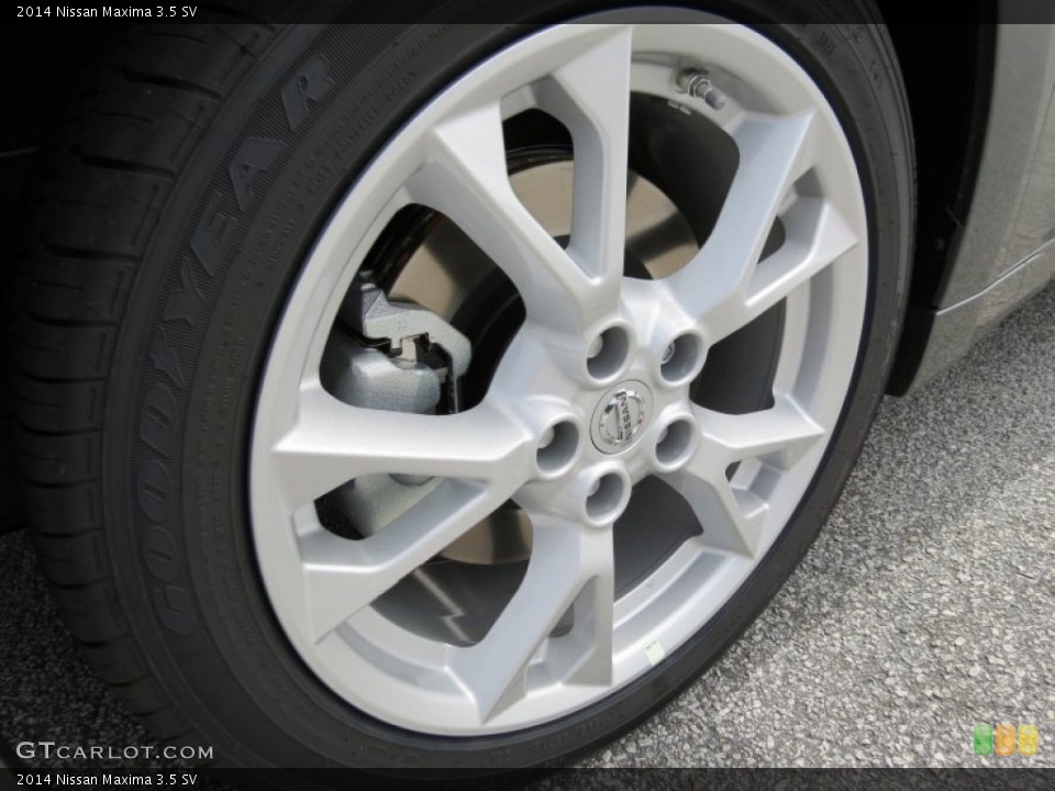 2014 Nissan Maxima 3.5 SV Wheel and Tire Photo #86500746