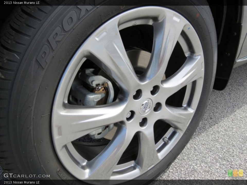 2013 Nissan Murano LE Wheel and Tire Photo #86502474