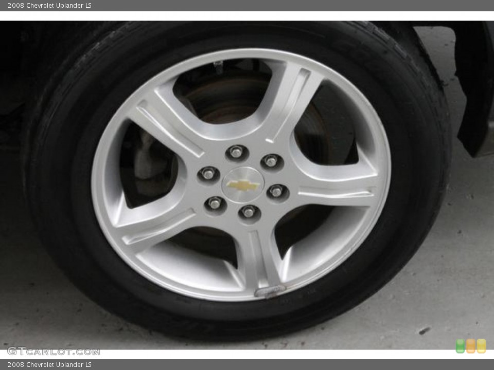 2008 Chevrolet Uplander LS Wheel and Tire Photo #86503881