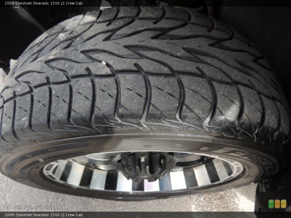 2008 Chevrolet Silverado 1500 Custom Wheel and Tire Photo #86504376
