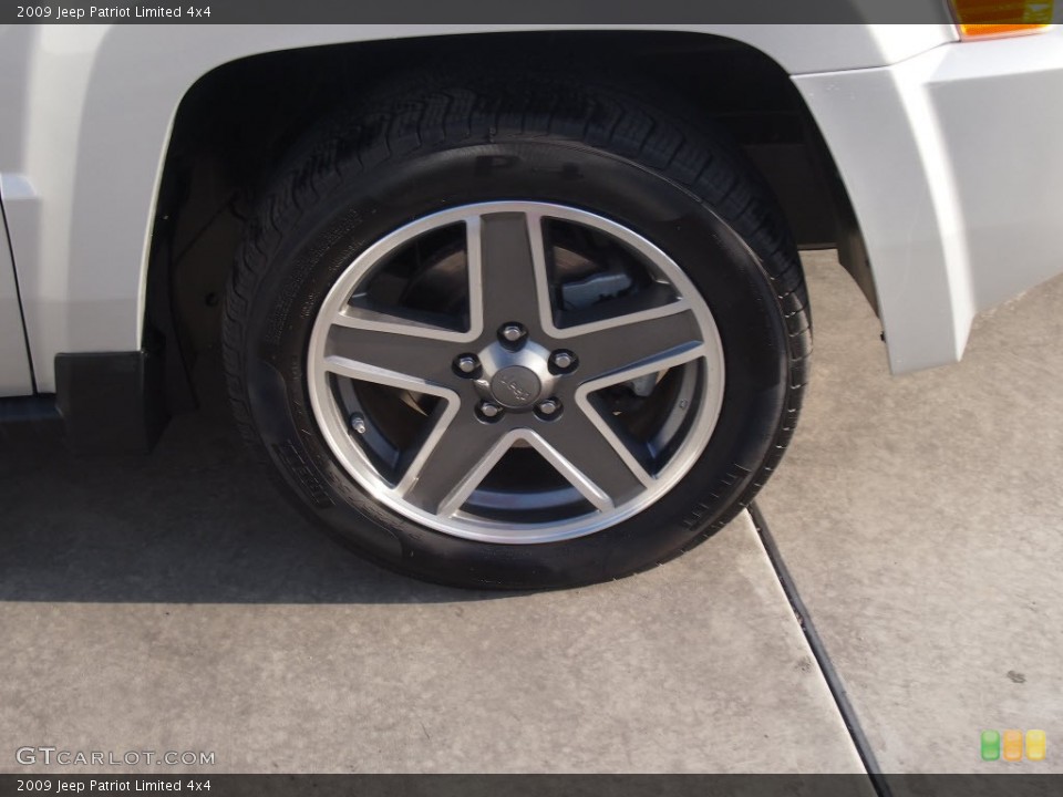 2009 Jeep Patriot Limited 4x4 Wheel and Tire Photo #86506930