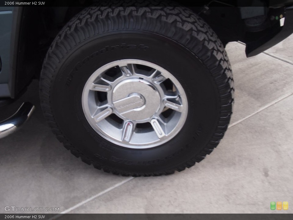 2006 Hummer H2 SUV Wheel and Tire Photo #86507518