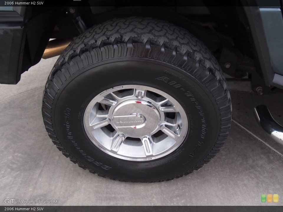 2006 Hummer H2 SUV Wheel and Tire Photo #86507644