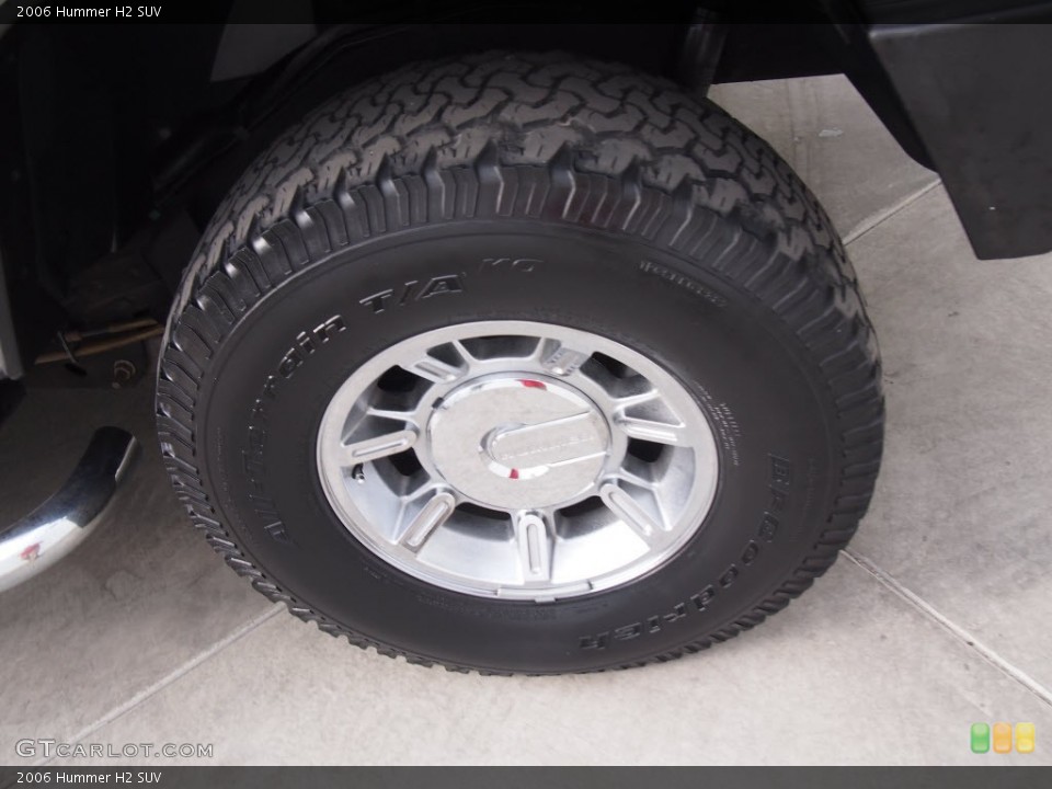 2006 Hummer H2 SUV Wheel and Tire Photo #86507692