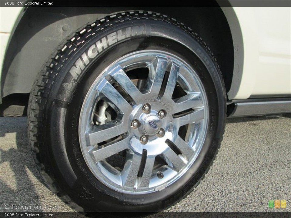 2008 Ford Explorer Limited Wheel and Tire Photo #86508628