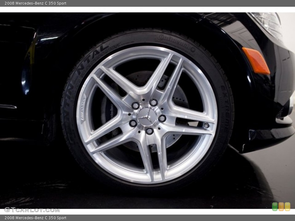 2008 Mercedes-Benz C 350 Sport Wheel and Tire Photo #86508913
