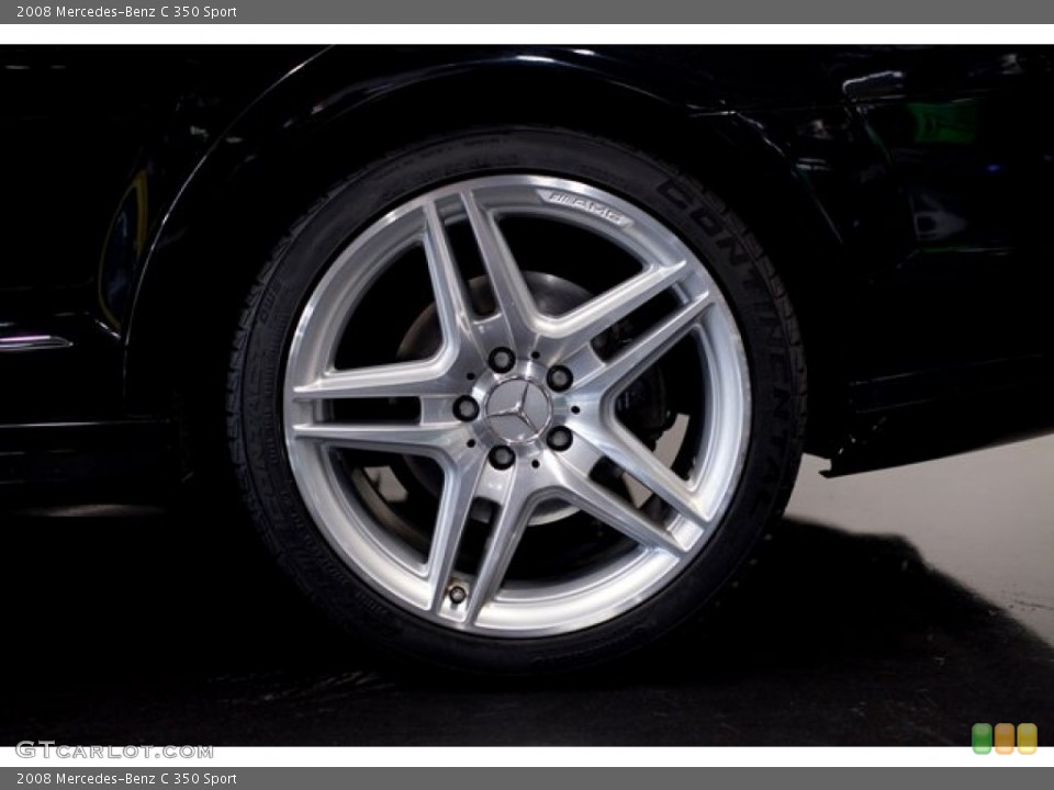 2008 Mercedes-Benz C 350 Sport Wheel and Tire Photo #86508929