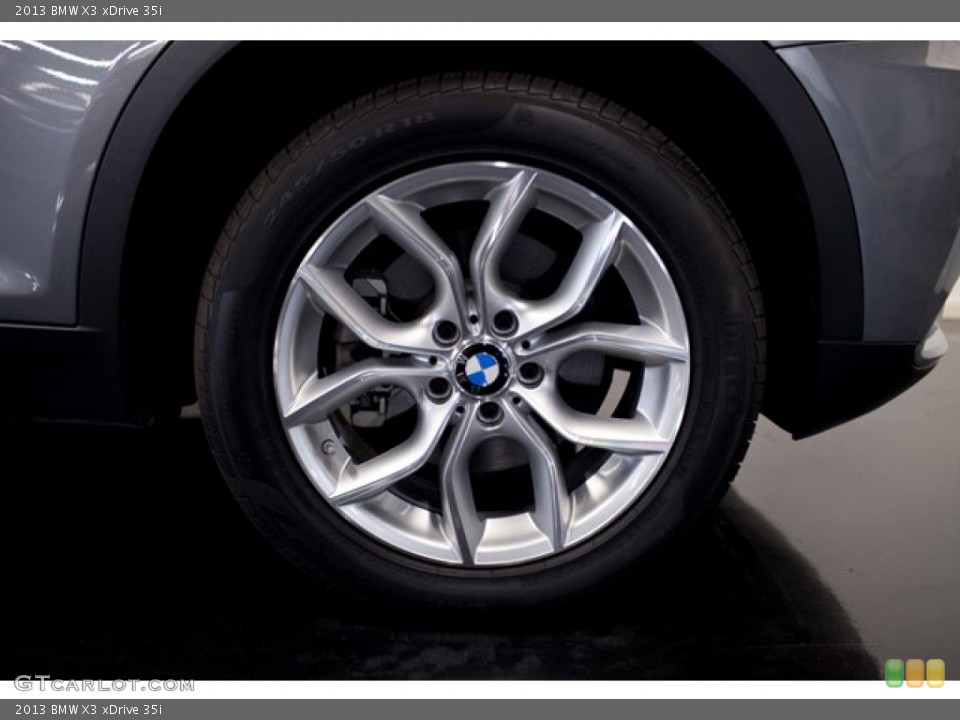 2013 BMW X3 xDrive 35i Wheel and Tire Photo #86510671