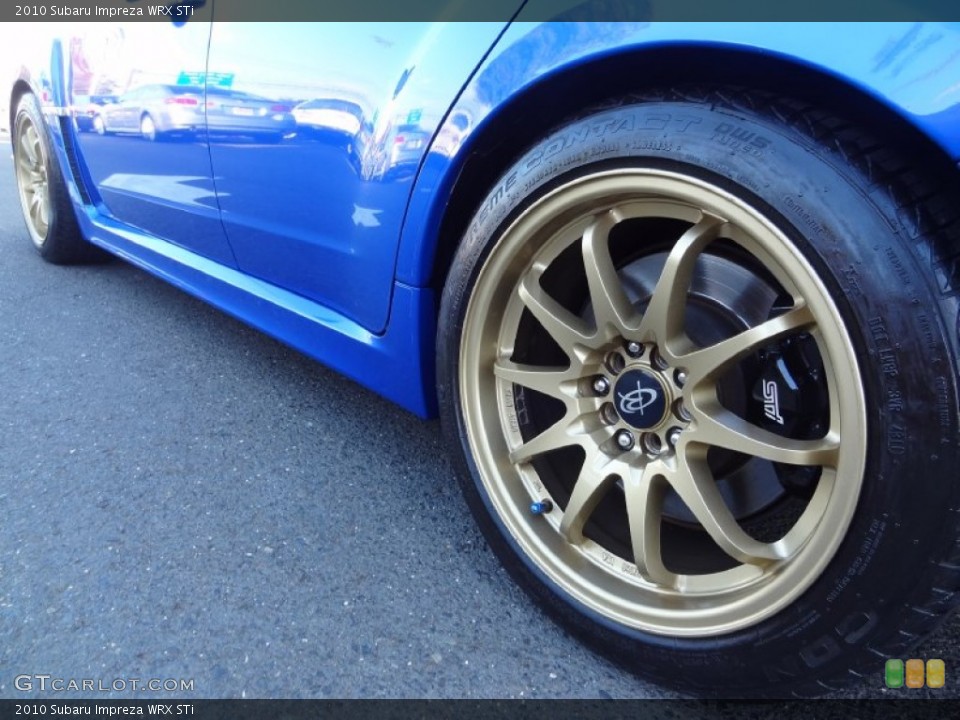 2010 Subaru Impreza WRX STi Wheel and Tire Photo #86513568