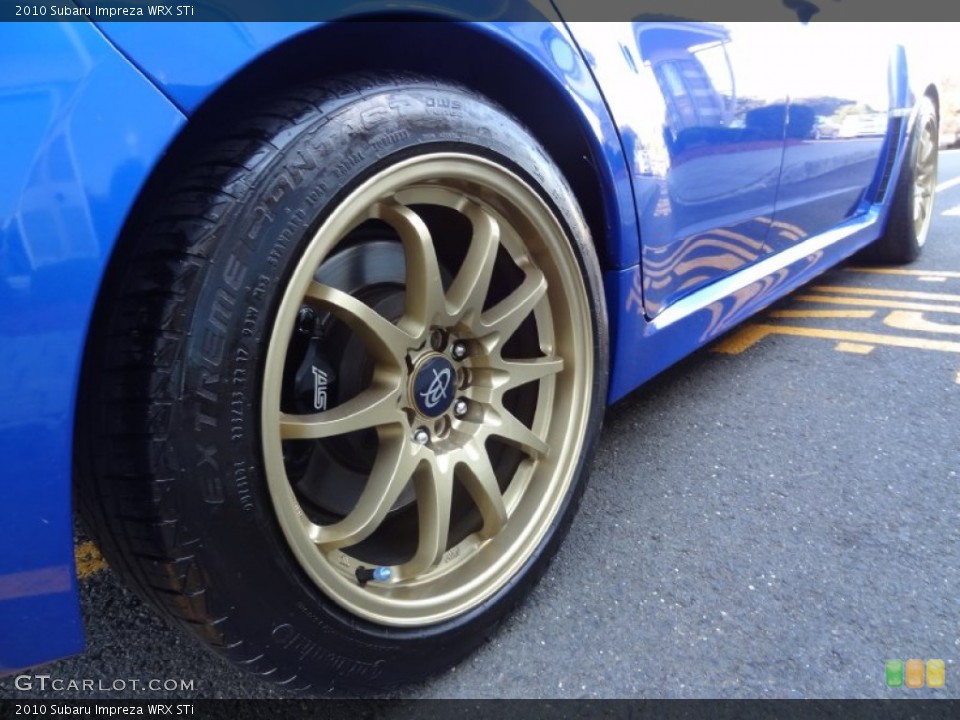 2010 Subaru Impreza WRX STi Wheel and Tire Photo #86513596