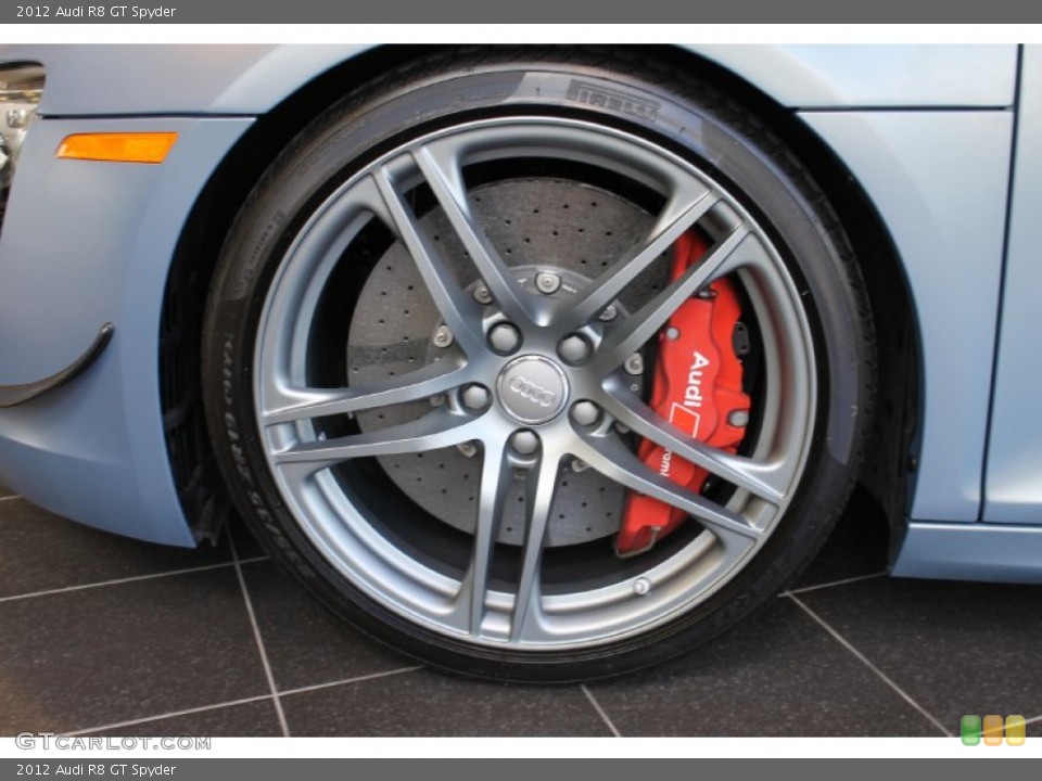 2012 Audi R8 GT Spyder Wheel and Tire Photo #86514301