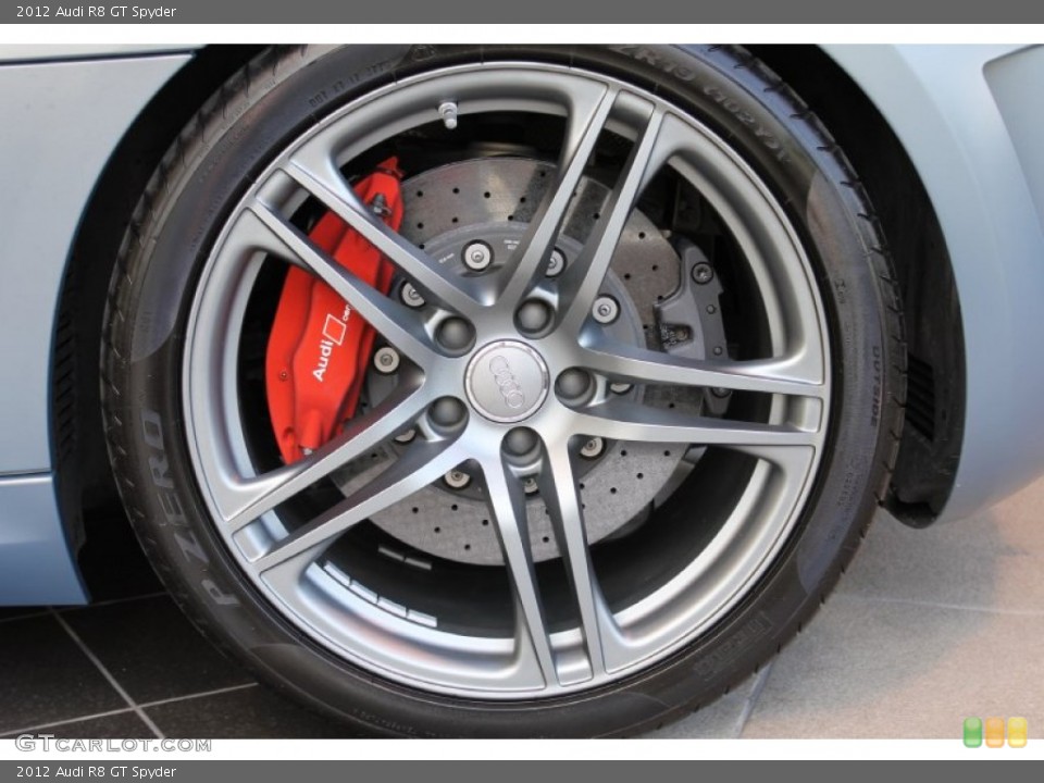 2012 Audi R8 GT Spyder Wheel and Tire Photo #86514349