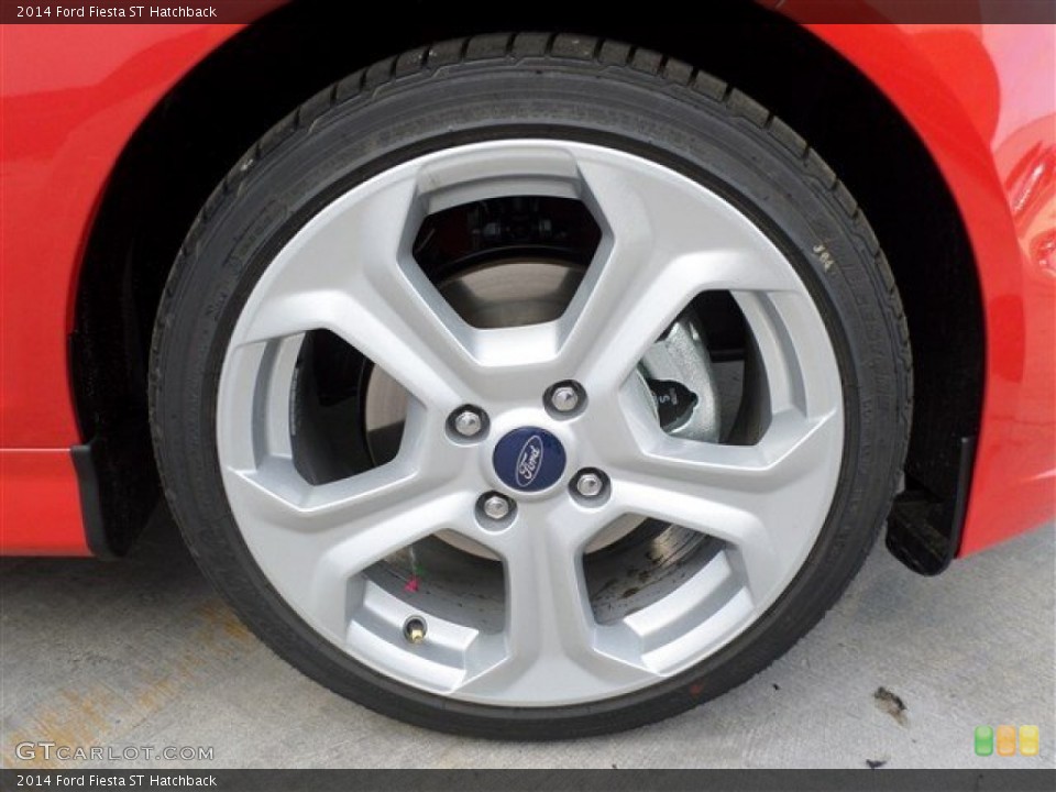 2014 Ford Fiesta ST Hatchback Wheel and Tire Photo #86528548