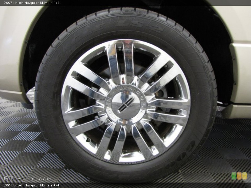 2007 Lincoln Navigator Ultimate 4x4 Wheel and Tire Photo #86535576
