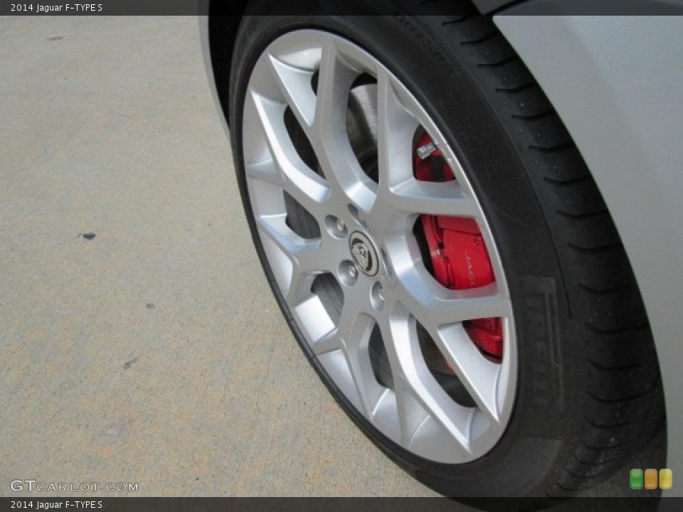 2014 Jaguar F-TYPE S Wheel and Tire Photo #86535612