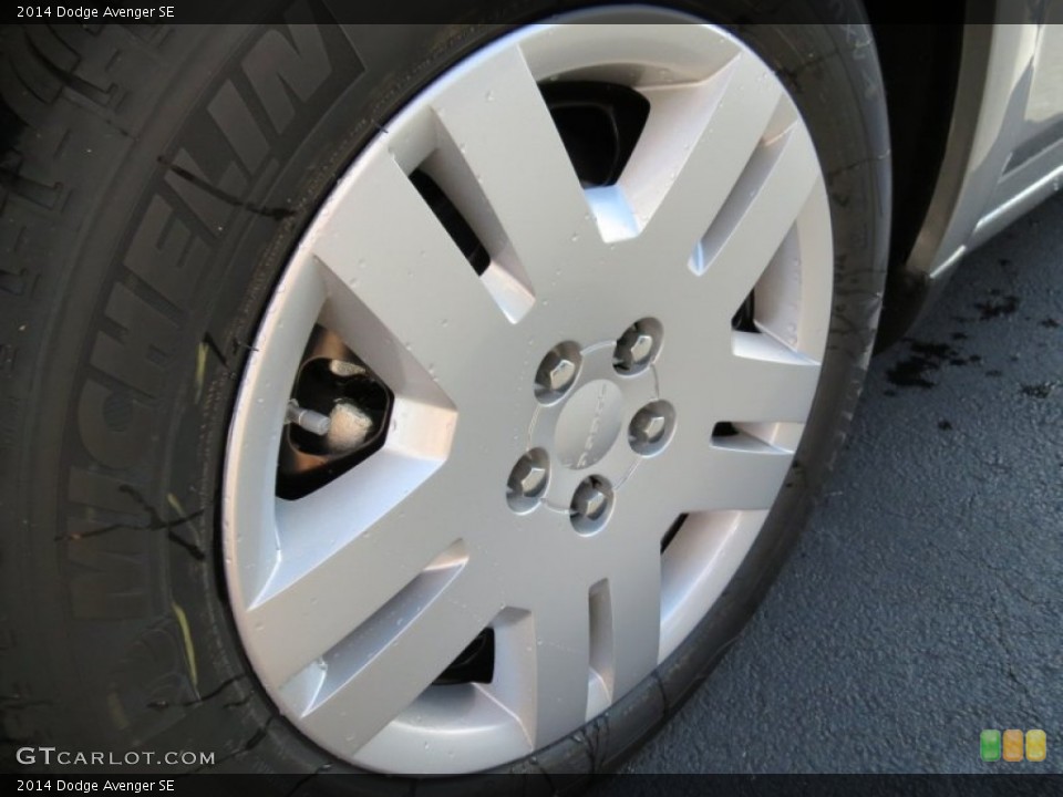 2014 Dodge Avenger SE Wheel and Tire Photo #86537382