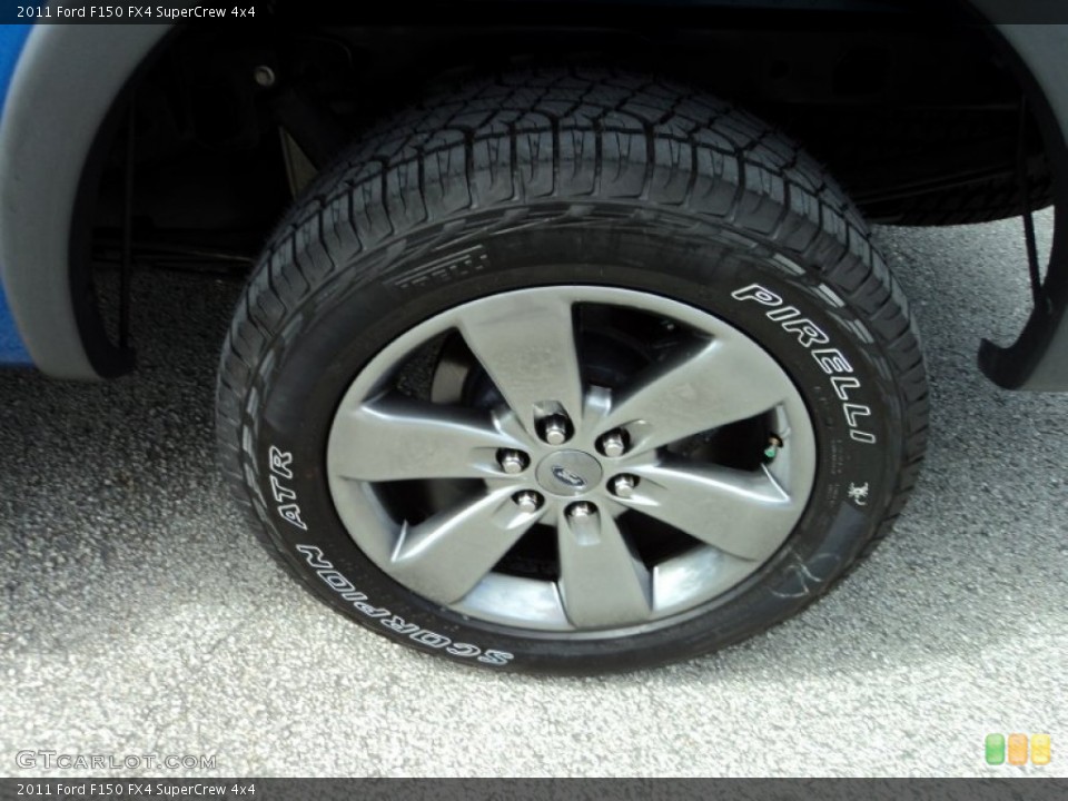 2011 Ford F150 FX4 SuperCrew 4x4 Wheel and Tire Photo #86541615
