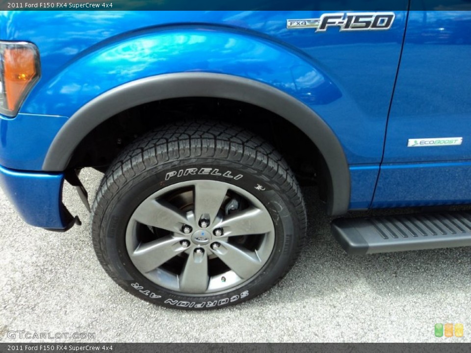 2011 Ford F150 FX4 SuperCrew 4x4 Wheel and Tire Photo #86541642