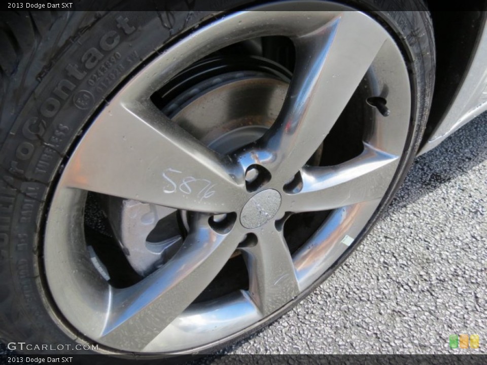 2013 Dodge Dart SXT Wheel and Tire Photo #86542330