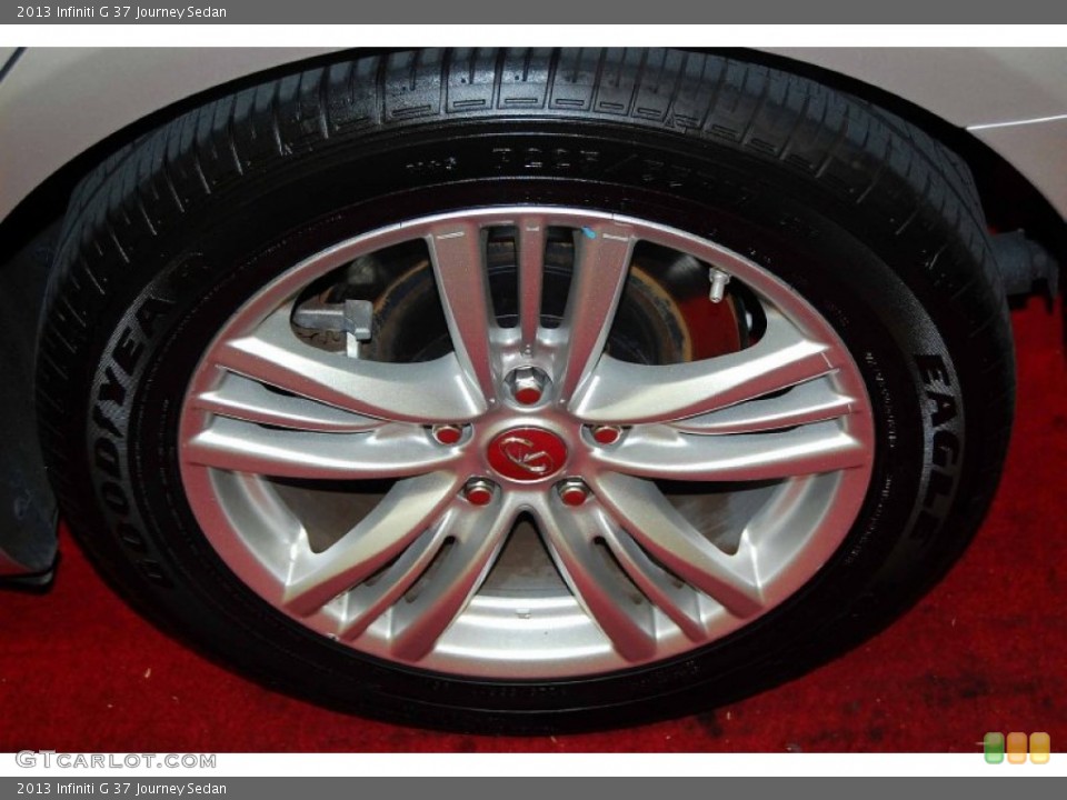 2013 Infiniti G 37 Journey Sedan Wheel and Tire Photo #86542869
