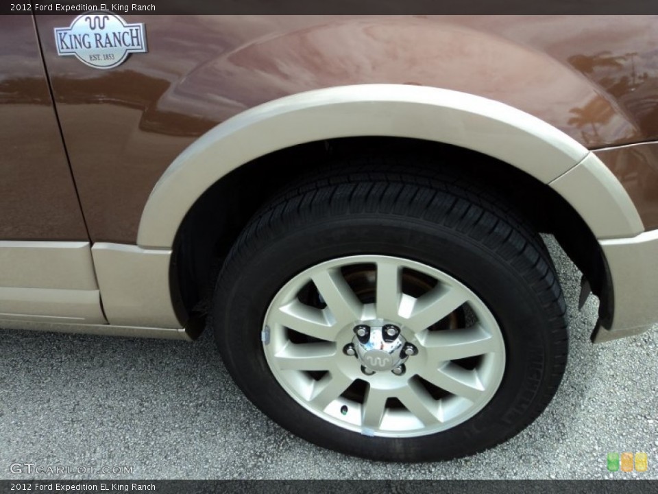2012 Ford Expedition EL King Ranch Wheel and Tire Photo #86543277
