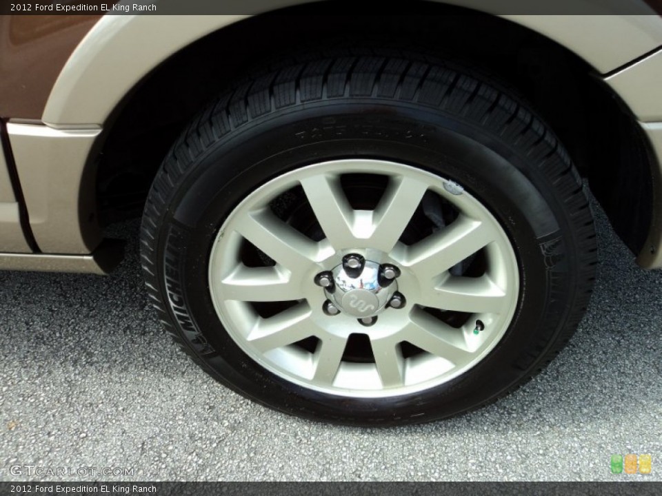 2012 Ford Expedition EL King Ranch Wheel and Tire Photo #86543472