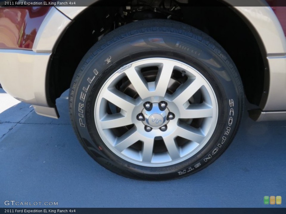 2011 Ford Expedition EL King Ranch 4x4 Wheel and Tire Photo #86553426