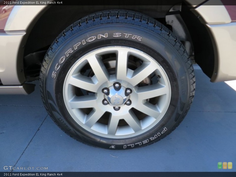 2011 Ford Expedition EL King Ranch 4x4 Wheel and Tire Photo #86553447