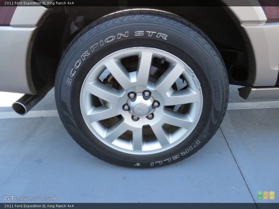 2011 Ford Expedition EL King Ranch 4x4 Wheel and Tire Photo #86553466