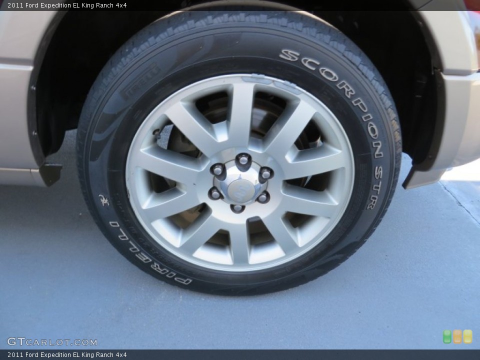 2011 Ford Expedition EL King Ranch 4x4 Wheel and Tire Photo #86553489