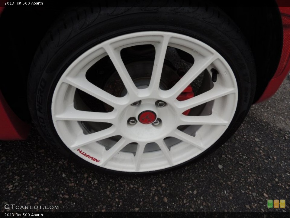 2013 Fiat 500 Abarth Wheel and Tire Photo #86561016